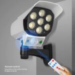 Foco Solar Led Tipo Cámara de Vigilancia