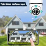 Foco Cámara Wifi de Seguridad 360° - Imagen 3